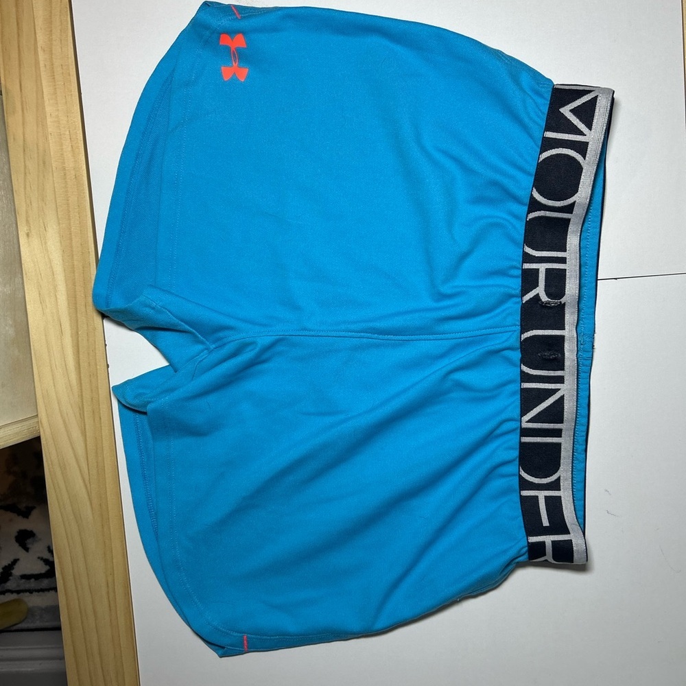 Under Armour Turquoise Athletic Shorts